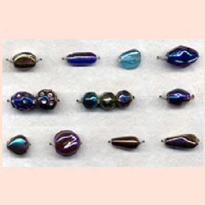 Rainbow Lustre Beads